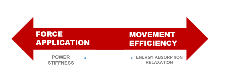 The Force Application - Movement Efficiency Continuum